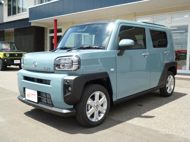 タフト Ｇ　パーキングセンサー　前後誤発進抑制機能　車線逸脱防止　ＬＥＤランプ　前席シートヒーター　パノラマルーフ　ルーフレール　盗難防止装置　助手席エアバッグ　オートライト　オートエアコン　キーフリーシステム（2枚目）