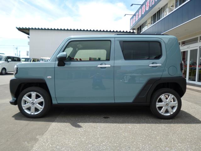 タフト Ｇ　パーキングセンサー　前後誤発進抑制機能　車線逸脱防止　ＬＥＤランプ　前席シートヒーター　パノラマルーフ　ルーフレール　盗難防止装置　助手席エアバッグ　オートライト　オートエアコン　キーフリーシステム（8枚目）