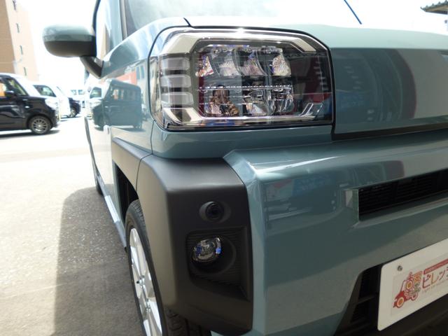 タフト Ｇ　パーキングセンサー　前後誤発進抑制機能　車線逸脱防止　ＬＥＤランプ　前席シートヒーター　パノラマルーフ　ルーフレール　盗難防止装置　助手席エアバッグ　オートライト　オートエアコン　キーフリーシステム（10枚目）