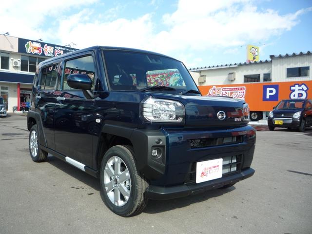 タフト G パーキングセンサー 前後誤発進抑制機能 車線逸脱防止 LEDランプ 前席シートヒーター パノラマルーフ ルーフレール 盗難防止装置 助手席エアバッグ オートライト オートエアコン キーフリーシステム(3枚目)