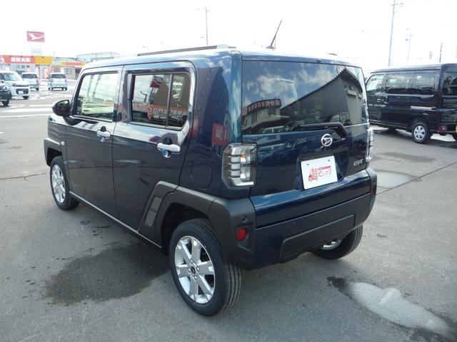 タフト G パーキングセンサー 前後誤発進抑制機能 車線逸脱防止 LEDランプ 前席シートヒーター パノラマルーフ ルーフレール 盗難防止装置 助手席エアバッグ オートライト オートエアコン キーフリーシステム(5枚目)