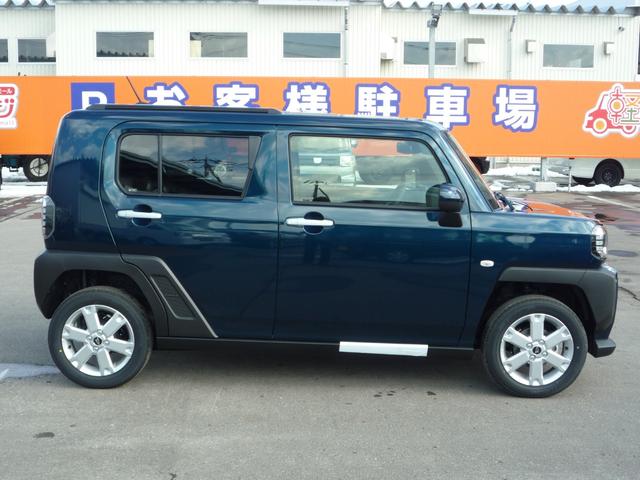 タフト G パーキングセンサー 前後誤発進抑制機能 車線逸脱防止 LEDランプ 前席シートヒーター パノラマルーフ ルーフレール 盗難防止装置 助手席エアバッグ オートライト オートエアコン キーフリーシステム(9枚目)