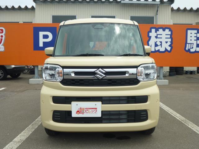 スペーシア ハイブリッドＧ　シートヒータ　アイドリングＳ　キーレススタートシステム　オートＬＥＤ　パーキングセンサー　横滑防止　イモビライザー　ＬＥＤライト　Ｗエアバッグ　スマートキー　オートエアコン　フルフラット　オートライト（4枚目）