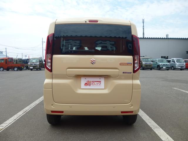 スペーシア ハイブリッドＧ　シートヒータ　アイドリングＳ　キーレススタートシステム　オートＬＥＤ　パーキングセンサー　横滑防止　イモビライザー　ＬＥＤライト　Ｗエアバッグ　スマートキー　オートエアコン　フルフラット　オートライト（7枚目）