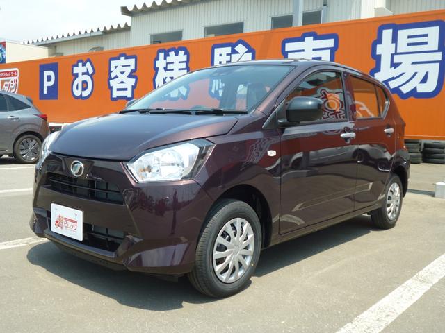 ミライース Ｌ　ＳＡＩＩＩ　衝突被害軽減装置　オートライト　セキュリティアラーム　オートマチックハイビーム　寒冷地　４ＷＤ　パーキングセンサー　横滑り防止装置　キーレスエントリー　マニュアルエアコン　衝突安全ボディ　エアバッグ（2枚目）