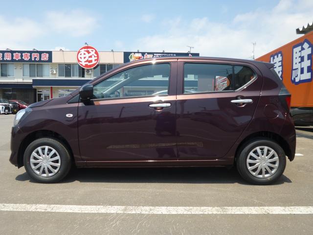 ミライース Ｌ　ＳＡＩＩＩ　衝突被害軽減装置　オートライト　セキュリティアラーム　オートマチックハイビーム　寒冷地　４ＷＤ　パーキングセンサー　横滑り防止装置　キーレスエントリー　マニュアルエアコン　衝突安全ボディ　エアバッグ（8枚目）