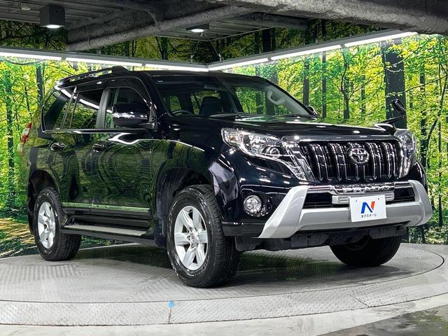 ランドクルーザープラド ＴＸ　４ＷＤ　ＳＤナビ　バックカメラ　ＬＥＤヘッド　ビルトインＥＴＣ　Ｂｌｕｅｔｏｏｔｈ　フルセグ　デュアルエアコン　純正１７インチアルミ　オートライト　ＣＤ　ＤＶＤ再生　スマートキー（16枚目）