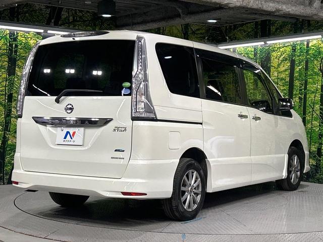 セレナ ハイウェイスター　４ＷＤ　後期型　禁煙車　衝突軽減ブレーキ　純正ナビ　バックカメラ　両側パワースライドドア　スマートキー　ＬＥＤヘッド　クルーズコントロール　オートライト　オートエアコン　Ｂｌｕｅｔｏｏｔｈ　地デジ（18枚目）