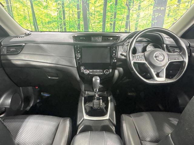 エクストレイル ２０Ｘ　ハイブリッド　本州仕入れ　４ＷＤ　純正ナビ　全周囲カメラ　衝突被害軽減システム　禁煙車　電動リアゲート　ドラレコ　コーナーセンサー　スマートキー　ＬＥＤヘッド　ルーフレール　ビルトインＥＴＣ　純正１６インチアルミ（2枚目）