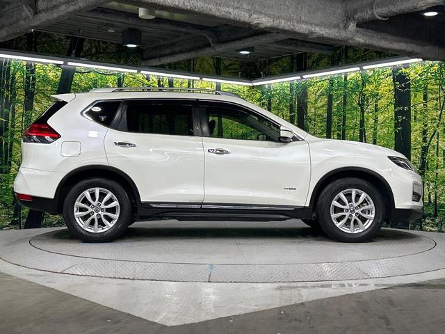 エクストレイル ２０Ｘ　ハイブリッド　本州仕入れ　４ＷＤ　純正ナビ　全周囲カメラ　衝突被害軽減システム　禁煙車　電動リアゲート　ドラレコ　コーナーセンサー　スマートキー　ＬＥＤヘッド　ルーフレール　ビルトインＥＴＣ　純正１６インチアルミ（50枚目）