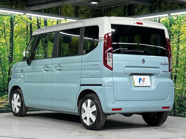 スペーシア ハイブリッドＸ　４ＷＤ　ＳＤナビ　バックカメラ　スズキセーフティサポート　両側パワースライドドア　オットマン　シートヒーター　アイドリングストップ　ドラレコ　スマートキー　ＬＥＤ　ＥＴＣ　オートライト（45枚目）