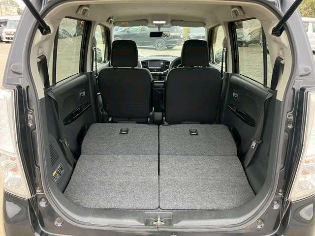 ワゴンＲスティングレー Ｔ　車検整備付　ベンチシート　バックカメラ　シートヒーター　キーレス　スマートキー　プッシュスタート　パドルシフト　アルミホイール　ターボ　ブルーイッシュブラックパール（58枚目）