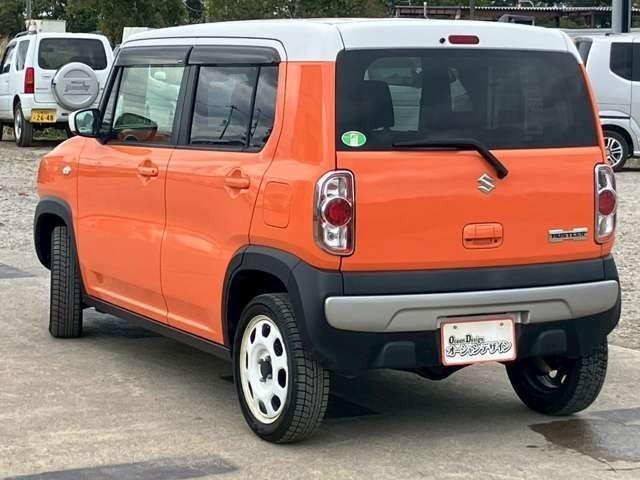ハスラー Ｇ　検Ｒ９／１　本州仕入れ　ベンチシート　シートヒーター　バックカメラ　ＥＴＣ　ナビ付　パッションオレンジ　ホワイト２トーンルーフ（6枚目）