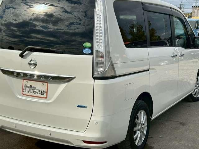 セレナ 20X アドバンスドセーフティパッケージ 車検整備付 両側スライドドア 社外アルミ 3列シート ナビ付 バックカメラ アラウンドビューモニター ワンセグ ウォークスルー ブリリアントホワイトパール3コート(16枚目)