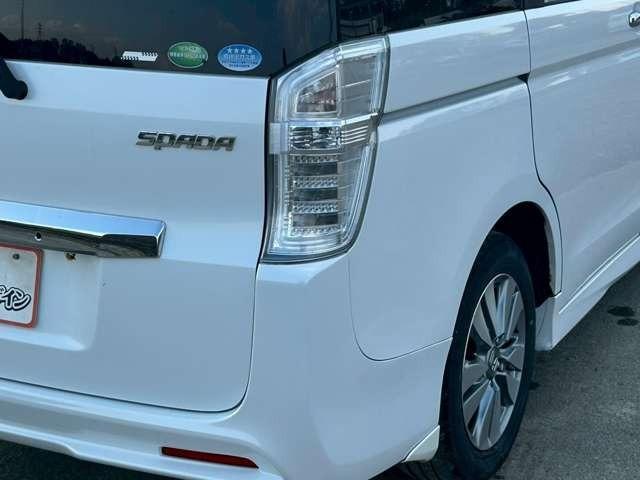 ステップワゴンスパーダ Z 車検整備付 3列シート 両側スライドドア バックカメラ ETC スマートキー キーレス フラットシート ホワイトオーキッド・パール(16枚目)