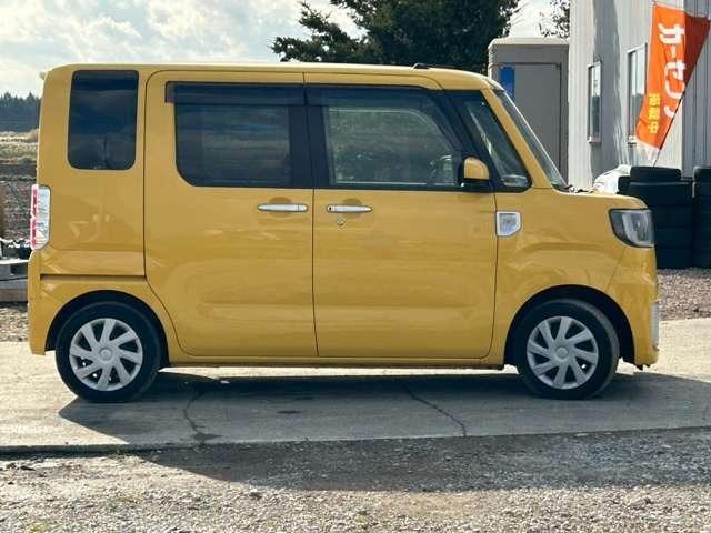ウェイク Ｌ　車検整備付　本州仕入れ　ベンチシート　両側スライドドア　ナビ付　Ｂｌｕｅｔｏｏｔｈ　シートヒーター　フェスタイエロー（6枚目）