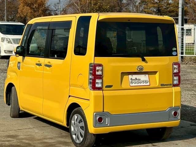 ウェイク Ｌ　車検整備付　本州仕入れ　ベンチシート　両側スライドドア　ナビ付　Ｂｌｕｅｔｏｏｔｈ　シートヒーター　フェスタイエロー（7枚目）
