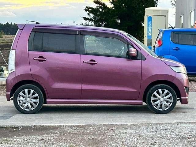 ワゴンＲスティングレー リミテッド　車検整備付　本州仕入　ベンチシート　プッシュスタート　キーレス　スマートキー　４ＷＤ　バックカメラ　バタフライバイオレットメタリック（6枚目）