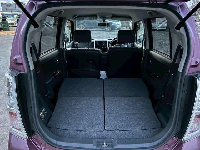 ワゴンＲスティングレー リミテッド　車検整備付　本州仕入　ベンチシート　プッシュスタート　キーレス　スマートキー　４ＷＤ　バックカメラ　バタフライバイオレットメタリック（54枚目）