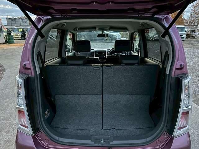 ワゴンＲスティングレー リミテッド　車検整備付　本州仕入　ベンチシート　プッシュスタート　キーレス　スマートキー　４ＷＤ　バックカメラ　バタフライバイオレットメタリック（55枚目）