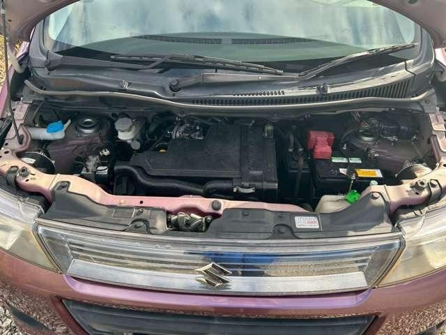 ワゴンＲスティングレー リミテッド　車検整備付　本州仕入　ベンチシート　プッシュスタート　キーレス　スマートキー　４ＷＤ　バックカメラ　バタフライバイオレットメタリック（57枚目）