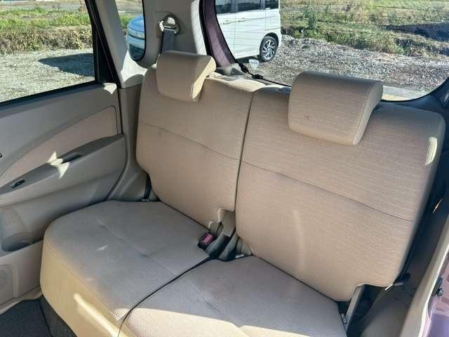 ムーヴ Ｌ　車検整備付　ベンチシート　エコアイドル　キーレス　４ＷＤ　純正オーディオ　寒冷地仕様　フルフラット　シルキーマルーンメタリック（55枚目）