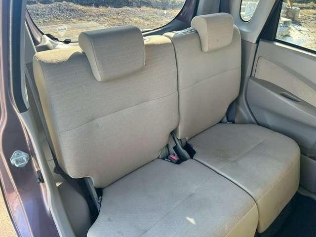 ムーヴ Ｌ　車検整備付　ベンチシート　エコアイドル　キーレス　４ＷＤ　純正オーディオ　寒冷地仕様　フルフラット　シルキーマルーンメタリック（57枚目）