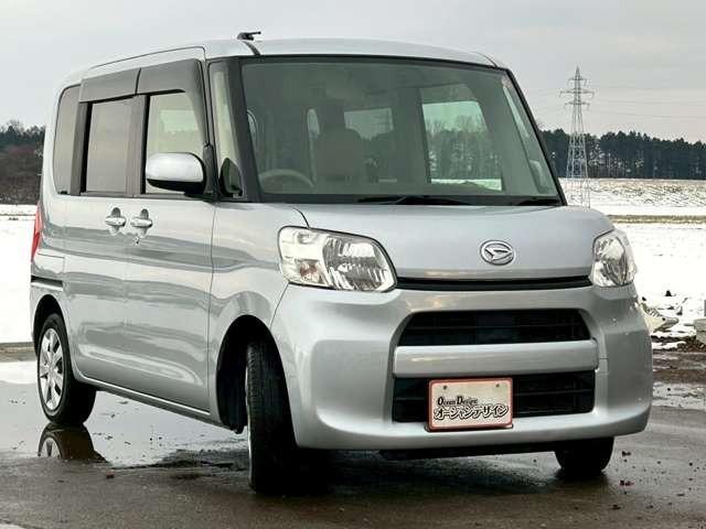 タント Ｌ　検Ｒ９／１１　両側スライドドア　フルフラットシート　ベンチシート　パワーウィンドウ　４ＷＤ　寒冷地仕様　ブライトシルバーメタリック（2枚目）