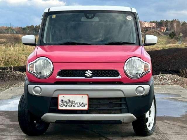 ハスラー G 車検整備付 ベンチシート ヒルディセントコントロール シートヒーター キーレス スマートキー キャンディピンクM ホワイト2トーンルーフ(6枚目)