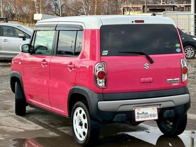 ハスラー G 車検整備付 ベンチシート ヒルディセントコントロール シートヒーター キーレス スマートキー キャンディピンクM ホワイト2トーンルーフ(9枚目)