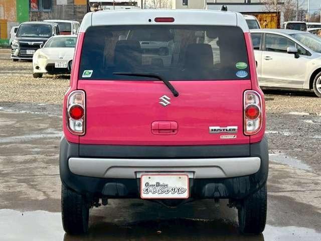 ハスラー G 車検整備付 ベンチシート ヒルディセントコントロール シートヒーター キーレス スマートキー キャンディピンクM ホワイト2トーンルーフ(10枚目)