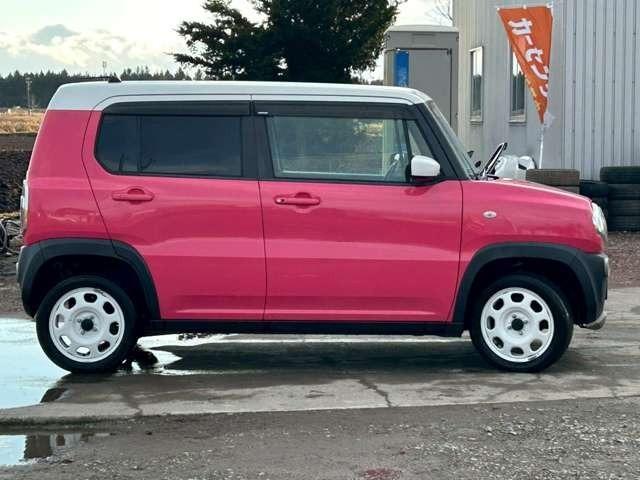 ハスラー G 車検整備付 ベンチシート ヒルディセントコントロール シートヒーター キーレス スマートキー キャンディピンクM ホワイト2トーンルーフ(12枚目)