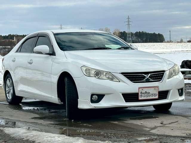 マークX 250G Four 車検整備付 社外ナビ ETC キーレス スマートキー バックモニター ETC 寒冷地仕様 ホワイトパールクリスタルシャイン(6枚目)