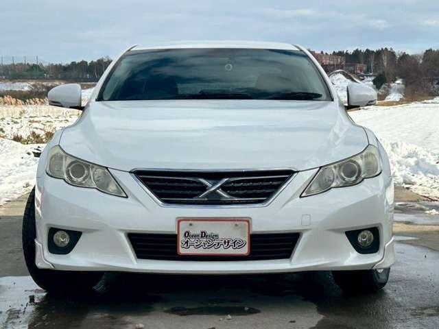 マークX 250G Four 車検整備付 社外ナビ ETC キーレス スマートキー バックモニター ETC 寒冷地仕様 ホワイトパールクリスタルシャイン(7枚目)