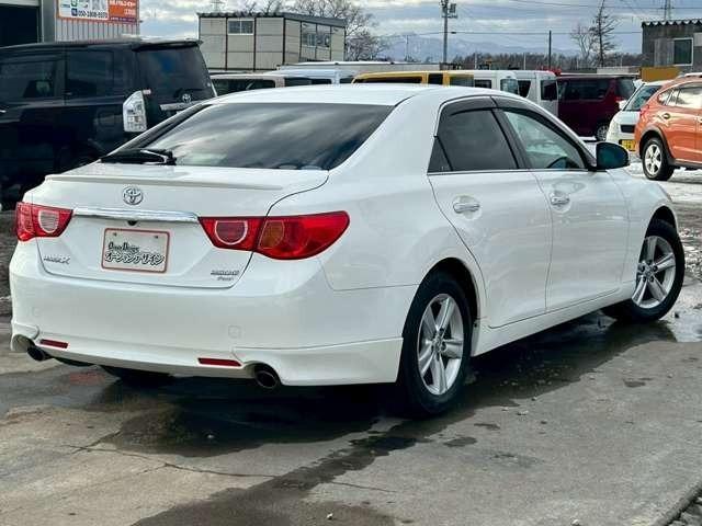 マークX 250G Four 車検整備付 社外ナビ ETC キーレス スマートキー バックモニター ETC 寒冷地仕様 ホワイトパールクリスタルシャイン(13枚目)