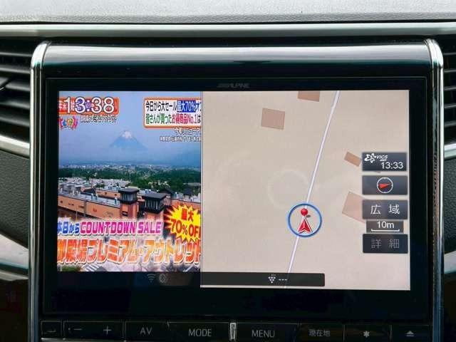 アルファード ２４０Ｓ　検Ｒ９／６　３列シート　ウォークスルー　社外ナビ　スマートキー　キーレス　両側スライドドア　アルミホイール　ブラック（47枚目）