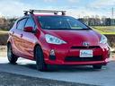 アクア S 車検整備付 ハイブリッド プッシュスタート  キーレス スマートキー ETC 社外アルミホイール ルーフキャリア スーパーレッドV 中古車画像_2