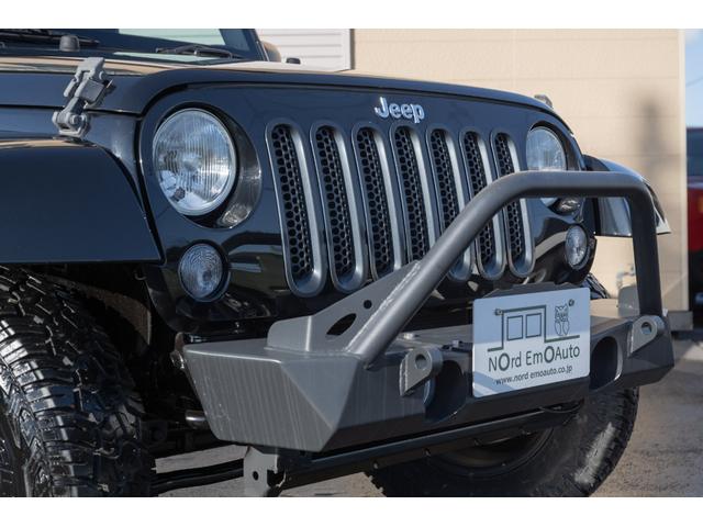 ジープ・ラングラーアンリミテッド サハラ /本州西日本仕入れ/ジオランダーX-ATタイヤ/ロックガンアルミホイール/インサートグリル/クロカンスチールバンパー/LEDヘッドライト/サイドカメラ/Bluetoothナビ/バックカメラ/後期モデル(8枚目)