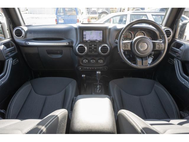 ジープ・ラングラーアンリミテッド サハラ /本州西日本仕入れ/ジオランダーX-ATタイヤ/ロックガンアルミホイール/インサートグリル/クロカンスチールバンパー/LEDヘッドライト/サイドカメラ/Bluetoothナビ/バックカメラ/後期モデル(21枚目)