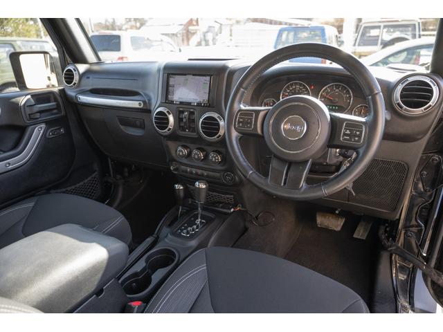 ジープ・ラングラーアンリミテッド サハラ /本州西日本仕入れ/ジオランダーX-ATタイヤ/ロックガンアルミホイール/インサートグリル/クロカンスチールバンパー/LEDヘッドライト/サイドカメラ/Bluetoothナビ/バックカメラ/後期モデル(46枚目)