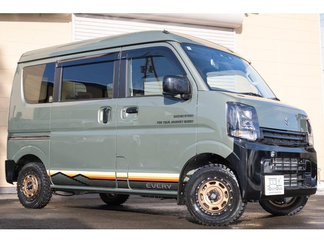 エブリイ Ｊリミテッド　／届出済未使用車／特別仕様車／６型モデル／ディスプレイオーディオ＆スズキセーフティサポート／両側パワースライドドア／ターボモデル／専用スモークヘッドライト／専用サイドデカール／専用カラーリング／（7枚目）
