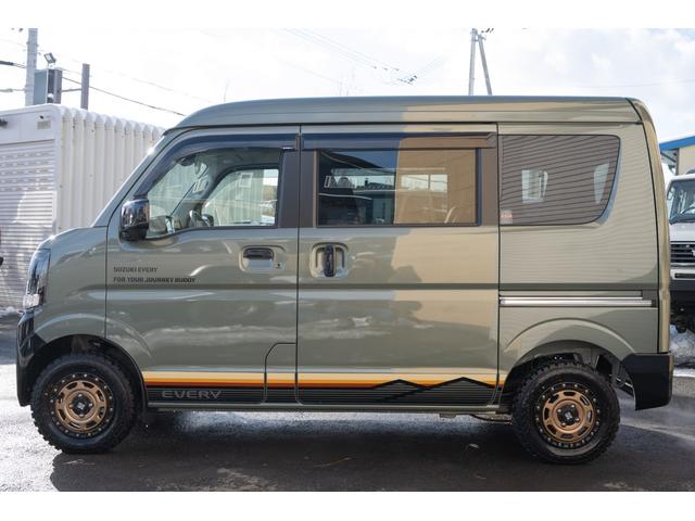 エブリイ Ｊリミテッド　／届出済未使用車／特別仕様車／６型モデル／ディスプレイオーディオ＆スズキセーフティサポート／両側パワースライドドア／ターボモデル／専用スモークヘッドライト／専用サイドデカール／専用カラーリング／（14枚目）