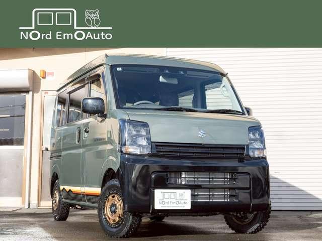 エブリイ Ｊリミテッド　／届出済未使用車／特別仕様車／６型モデル／ディスプレイオーディオ＆スズキセーフティサポート／両側パワースライドドア／ターボモデル／専用スモークヘッドライト／専用サイドデカール／専用カラーリング／（61枚目）