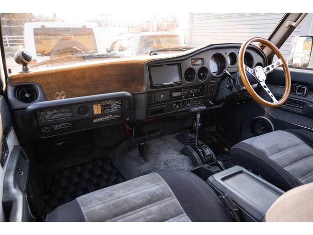 ランドクルーザー60 VX /本州北関東仕入れ/4インチリフトアップ/USリアバンパー/サイドデカール/グッドイヤーMTRマッドタイヤ/レンコンホイール/新品デポレーシングステアリング/キッカースピーカー/ワインレッドペイント/(44枚目)