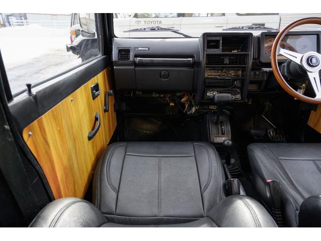 ジムニー ＨＣ　／本州東海仕入れ／新品ジオランダーマッドタイヤ／新品ＪＢ６４ＸＣアルミホイール／室内ウッド仕様／メッキグリル／クリアレンズ／前後ステンレスフロントバンパー／ナルディウッドステアリング／シートカバー（22枚目）