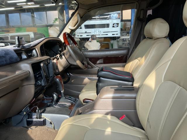 ランドクルーザー80 VXリミテッド 4WD オートクルーズコントロール サンルーフ TV ヘッドライトウォッシャー アルミホイール シートヒーター(23枚目)