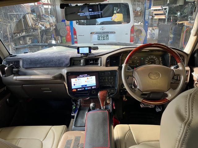 ランドクルーザー80 VXリミテッド 4WD オートクルーズコントロール サンルーフ TV ヘッドライトウォッシャー アルミホイール シートヒーター(53枚目)