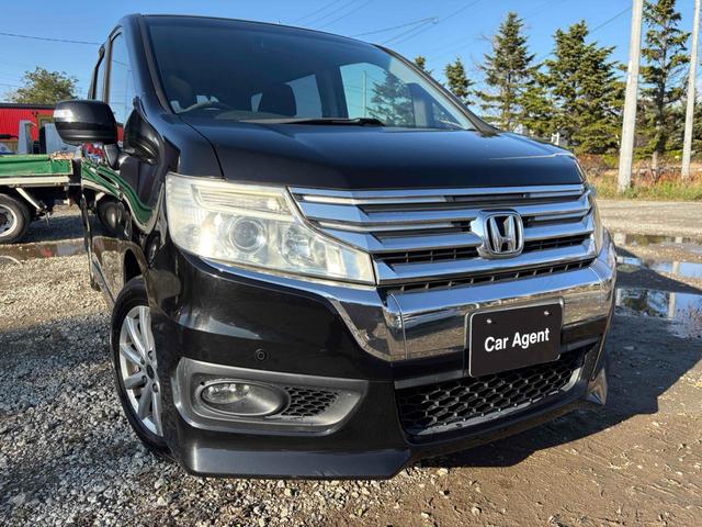 ステップワゴンスパーダ Ｚ　４ＷＤ　ＥＴＣ　バックカメラ　ＴＶ　クリアランスソナー　両側電動スライドドア　ＨＩＤ　スマートキー　アイドリングストップ　電動格納ミラー　後席モニター　３列シート　ＣＶＴ　アルミホイール（13枚目）