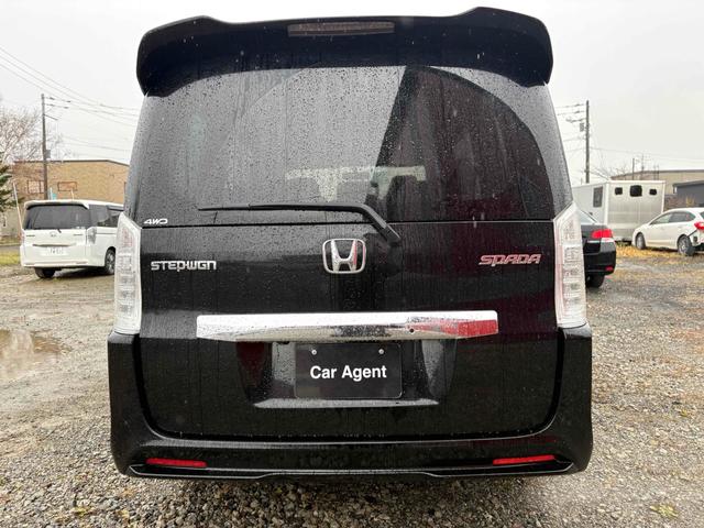 ステップワゴンスパーダ パワーエディション 4WD ETC バックカメラ TV 両側電動スライドドア HID スマートキー アイドリングストップ 3列シート CVT 盗難防止システム 衝突安全ボディ ABS ESC エアコン パワーステアリング(18枚目)