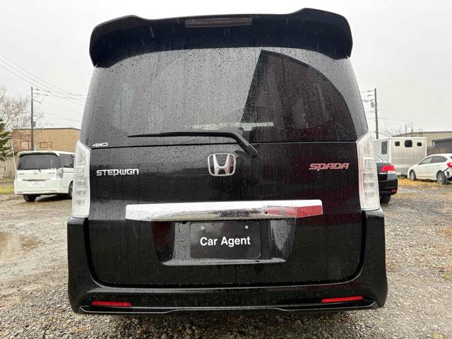 ステップワゴンスパーダ パワーエディション 4WD ETC バックカメラ TV 両側電動スライドドア HID スマートキー アイドリングストップ 3列シート CVT 盗難防止システム 衝突安全ボディ ABS ESC エアコン パワーステアリング(23枚目)